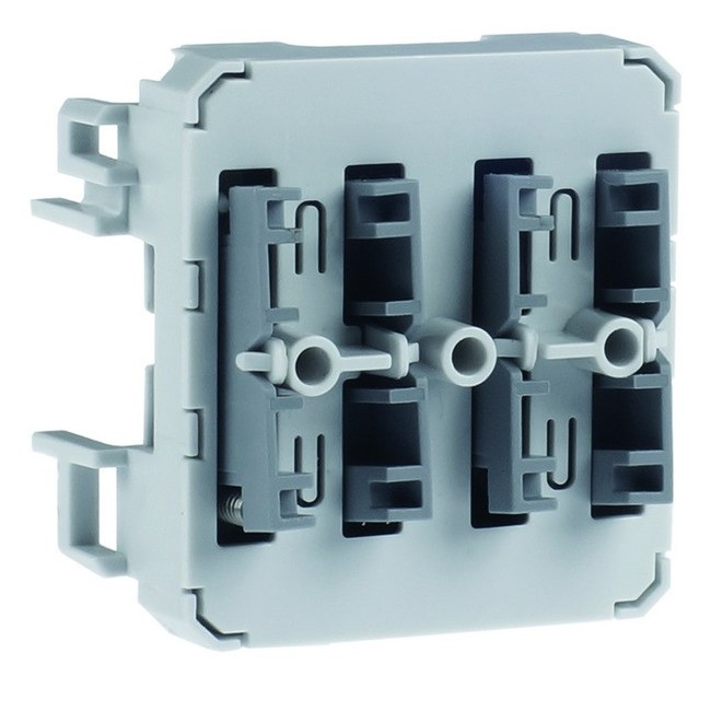 Cubyko double pouss pour TRM - APPAREILLAGE MURAL  HAGER WNT352 