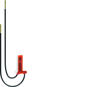 cuby Lampe rouge 250V à câbler HAGER WUZ681 