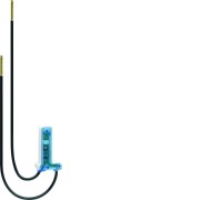 cuby Lampe bleue 12-24V 2 fils HAGER WUZ682 
