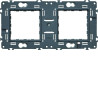 Support gallery double horizontal et vertical entraxe 71 - HAGER WXA464 