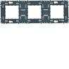 Support gallery triple horizontal et vertical entraxe 71 - HAGER WXA465 