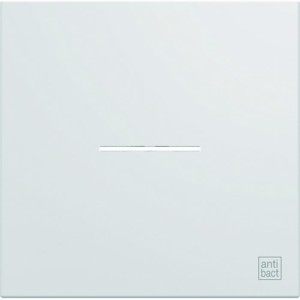 Enjoliveur inter ou BP voyant 2M gallery antibacterien - HAGER WXD001H 