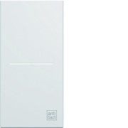 Enjoliveur inter ou BP voyant 1M gallery antibacterien - HAGER WXD011H 