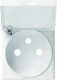 Enjo PC couvercle 2P+T pure - APPAREILLAGE MURAL GALLERY HAGER WXD101B