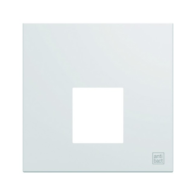 Enjoliveur prise RJ45 2M gallery antibacterien - HAGER WXD202H 