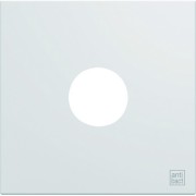 Enjoliveur prise TV 2M gallery antibacterien - HAGER WXD251H 