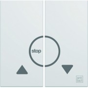 Enjoliveur BP volet roulant gallery antibacterien - HAGER WXD301H 