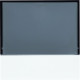 Enjoliveur thermostat KNX WKT510 et WKT511 gallery pure - HAGER WXD510B