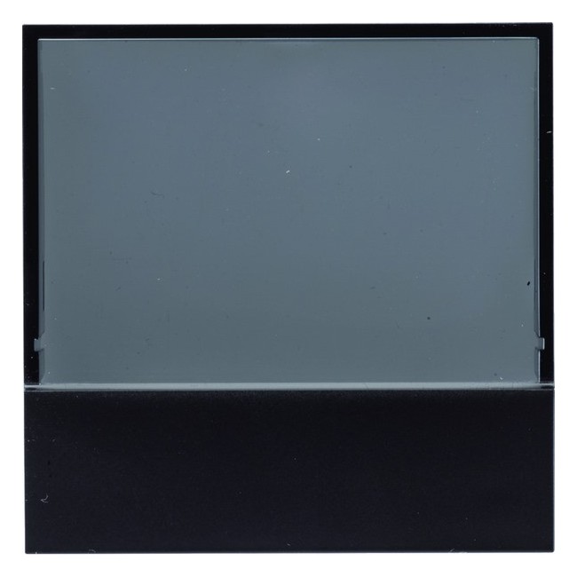 Enjoliveur thermostat KNX WKT510 et WKT511 gallery  noir - HAGER WXD510N 