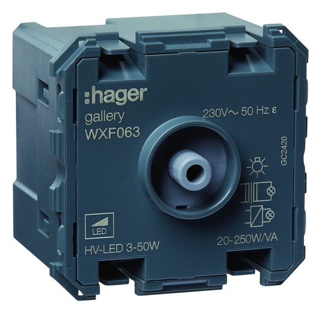 Variateur poussoir gallery - HAGER WXF063 