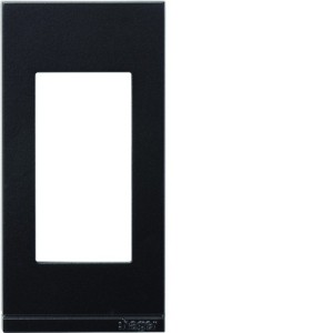 Plaque gallery plastique peint 1 module night - HAGER WXP0201 