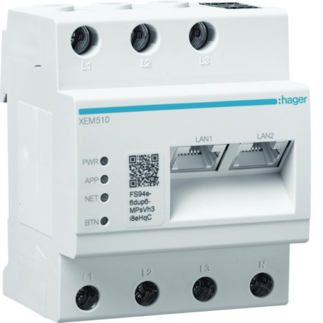 Witty accessoire Gestionnaire pour 10 points de charge non connectable opérateur - HAGER XEM510 