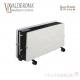 Radiateur à inertie OPTIMUS Natura Blanc 1600W - Valderoma PN1600O
