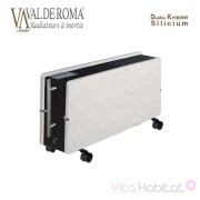 Radiateur à inertie OPTIMUS Natura Blanc 1600W  - Valderoma PN1600O