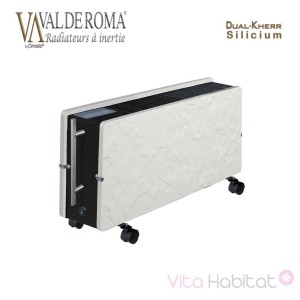 Radiateur à inertie OPTIMUS Natura Blanc 1600W  - Valderoma PN1600O