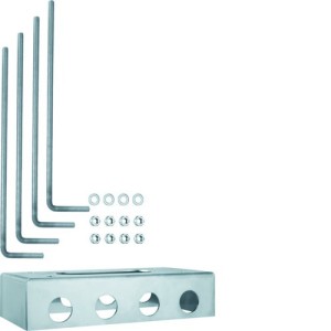 Socle à encas. pr pied XEV426 - COFFRET DISTRIBUTION BORNES CHARGE VE HAGER XEV428 