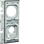 Witty pièce détachée -  support de prise M3M2 gris pour borne witty XEV1Kxx - HAGER XEVS111 