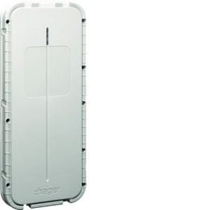 Witty pièce détachée -  couvercle gris pour borne witty XEV1K ou XEV1R - HAGER XEVS120 