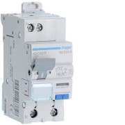Disj.dif 1P+N 4.5kA C-20A 30mA - DISJ. DIFF.PH-N  HAGER ADC827F 