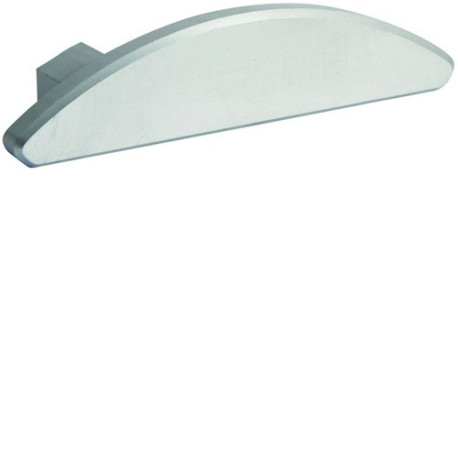 Embout pour AK 18x75 Alu - GOULOTTE INSTALLATIO  HAGER AKA75186ALU 