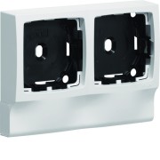Support double appareillage saillie Legrand pour ATA12x20, Pure - HAGER ATA122499016 