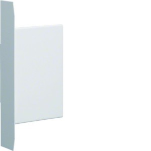 Embout pour BKIS épais 25mm acier RAL 9016 Pure - HAGER BKIS251306E9016 