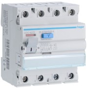 Inter dif 4P 25A 30mA AC 60Hz - INTER. DIFF. TETRA.  HAGER CDC427F 