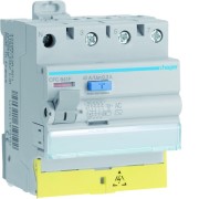 Interrupteur différentiel 3P+N 40A 300mA type AC à bornes décalées  50/60HZ - HAGER CFC841F 