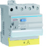Interrupteur différentiel 3P+N 40A 300mA type AC à bornes décalées 50/60HZ - HAGER CFC841F 