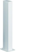 Colonnette officea h 650mm double face alu anodisé RAL 9016 Pure - HAGER DAP2456509016 