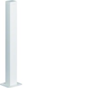 Colonnette officea h 650mm simple face alu anodisé RAL 9016 Pure - HAGER DAP456509016 