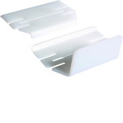 Jeu d'éclisses queraz pour GBD50100 RAL 9016 Pure - HAGER GBD501009 