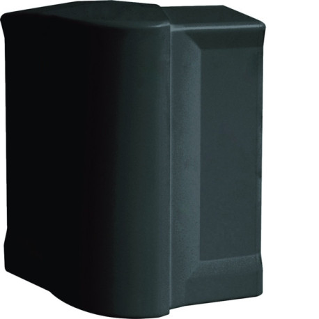 Angle extérieur queraz enclipsage direct pour GBD50131 RAL 9011 noir - HAGER GBD5013139011 