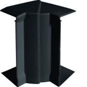 Angle intérieur queraz enclipsage direct pour GBD50131 RAL 9011 noir - HAGER GBD5013149011 