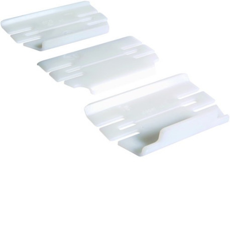 Jeu d'éclisses queraz pour GBD50131 RAL 9016 Pure - HAGER GBD501319 