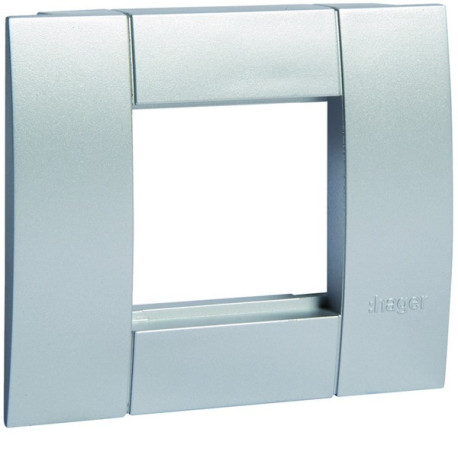Support app 45x45 simple Alu - GOULOTTES ENCASTREES  HAGER GT451ALU 