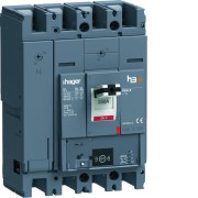 Disjoncteur h3+ P630 Energy 4x250A 70kA - HAGER HEW251NR 