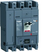 Disjoncteur h3+ P630 Energy 4x400A 70kA - HAGER HEW401NR 