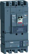 Disj. h3+ P630 LSI AB 4x400A 25kA + RCD - HAGER HHW401JB 