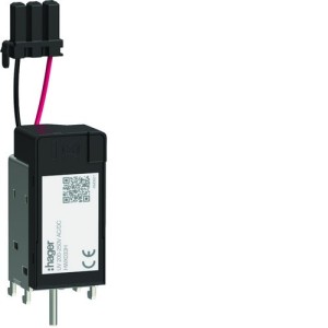 Bobine à manque de tension 200-250V AC/DC (UV) - HAGER HWX033H 