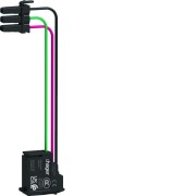 Contact auxiliaire bas niveau  HW+ fourni en standard HW2/4 (AX) - HAGER HWX045H 