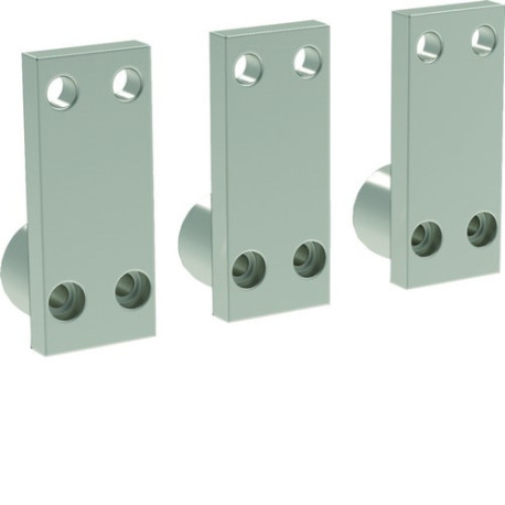 Prises Avant - haut/bas - HW1 fixe 3 Pôles (FC) (pièce détachée) - HAGER HWY040HSA 