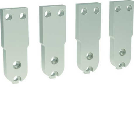 Prises Avant - haut/bas - HW1 débrochable 4 Pôles (FC) - HAGER HWY045H 