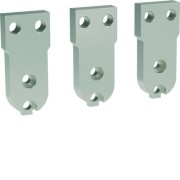 Prises Avant - bas,court - HW1 débrochable 3 Pôles (FC) - HAGER HWY046H 