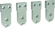 Prises Avant - bas,court - HW1 débrochable 4 Pôles (FC) (pièce détachée) - HAGER HWY047HSA 