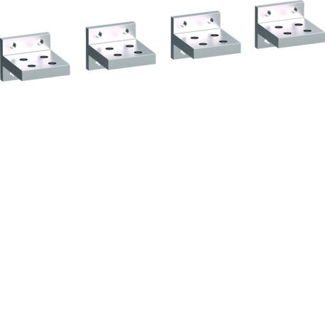 Prises Arrières - haut/bas - 1000-2500A - HW4 4P (RC) (pièce détachée) - HAGER HWY069HSA 