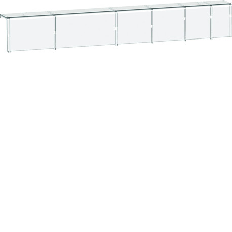 Capot protection Bornier HW4 Débrochable (TBC) - HAGER HWY100H 