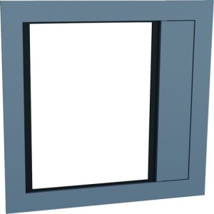 Cadre de porte fine pour HW1 Fixe (DF) - HAGER HWY280H 