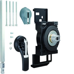 Cde rotative débro h1250-h160 - APPAREILLAGE DE TETE  HAGER HXF031H 