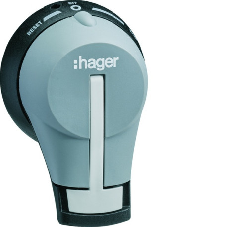 Poignée rotative S1 IP55 (P160-P250) - HAGER HXS901H 